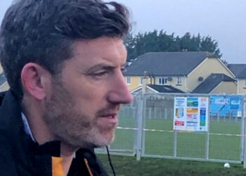 Kilkenny manager Derek Lyng at Rathdowney, January 2023.