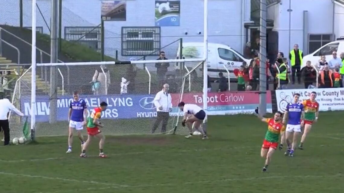 “It probably did get away from us” Carlow footballer Eric Molloy laments sides loss to Laois