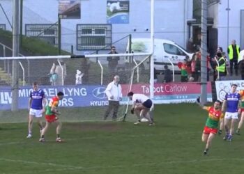 “It probably did get away from us” Carlow footballer Eric Molloy laments sides loss to Laois