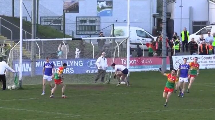 “It probably did get away from us” Carlow footballer Eric Molloy laments sides loss to Laois