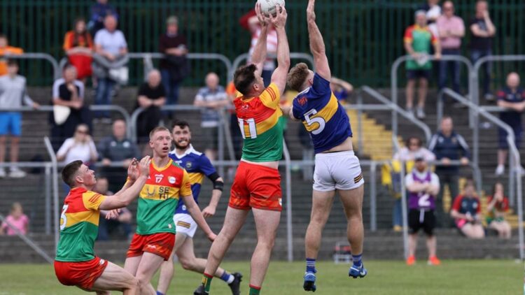 Carlow v Tipperary, 2022 Tailteann Cup. Photo: Pat Ahern/Carlow GAA