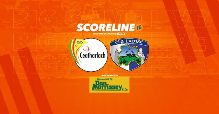 Live football: Carlow v Laois, Allianz Football League Round 3
