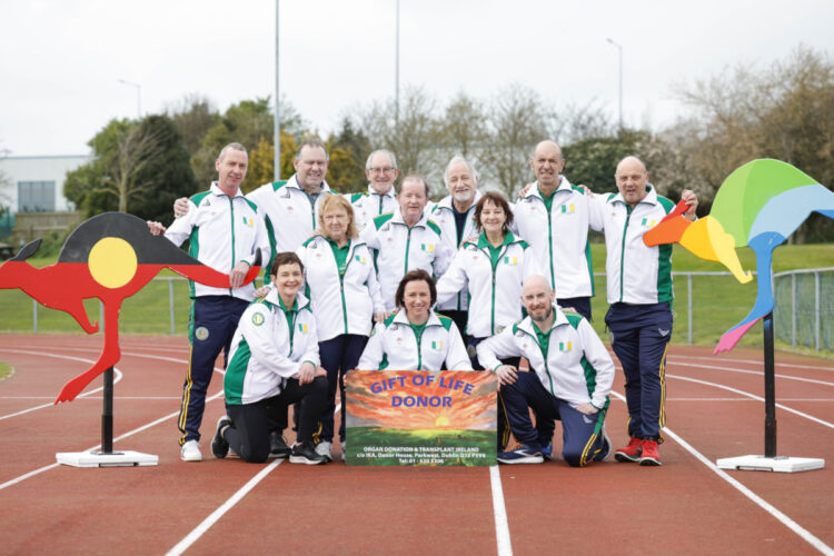 Transplant Team Ireland members pictured at a team gathering in preparation for The World Transplant Games held in Perth, Australia next month.