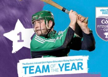 Dean Mason named in 2023 Electric Ireland GAA Higher Education Rising Stars Hurling Team of the Year