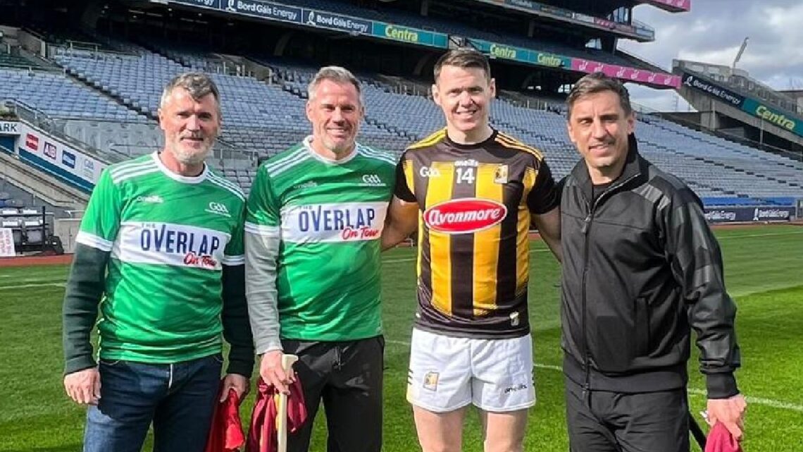 TJ Reid shows Roy Keane, Gary Neville, and Jamie Carragher a thing or two in Croke Park