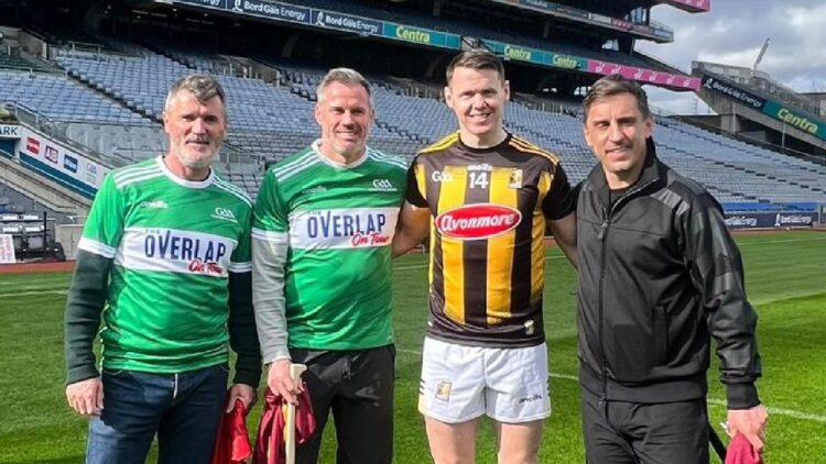 TJ Reid shows Roy Keane, Gary Neville, and Jamie Carragher a thing or two in Croke Park