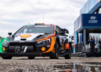 Hyundai's tribute to Craig Breen. Photo: Hyundai Motorsport/Twitter