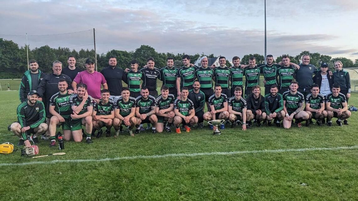 Bagenalstown Gaels' Bolger Cup-winning team. Photo: Bagenalstown Gaels/Facebook