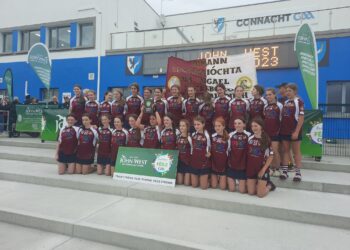 Champions: Dicksboro Camogie wins the John West Division 1 Shield Féile Final at weekend