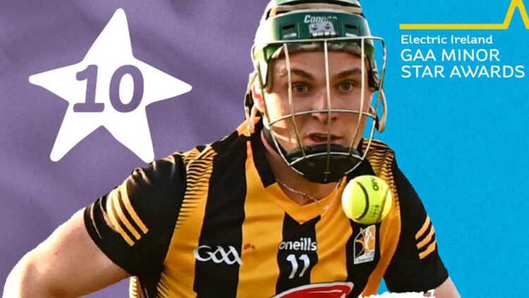 O’Loughlins Gaels Greg Kelly has been named in the Electric Ireland Minor Hurling Team of the Year