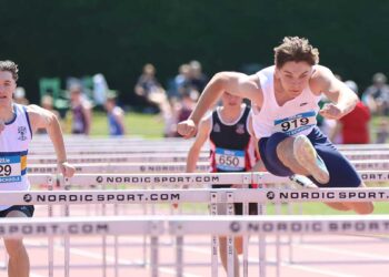 St. Laurence O'Toole's Adam Nolan. Photo: Michael Molamphy / Athletics Ireland