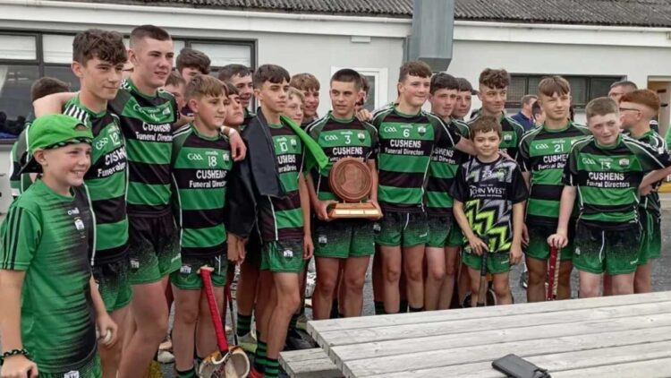 Bagenalstown Gaels All-Ireland Féile Division 3 champions for 2023. Photo: Bagenalstown Gaels CLG / Facebook