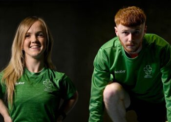 Mary Fitzgerald, Aaron Shorten. Photo: David Fitzgerald/Sportsfile