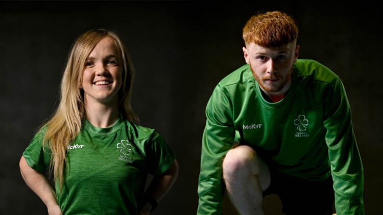 Mary Fitzgerald, Aaron Shorten. Photo: David Fitzgerald/Sportsfile
