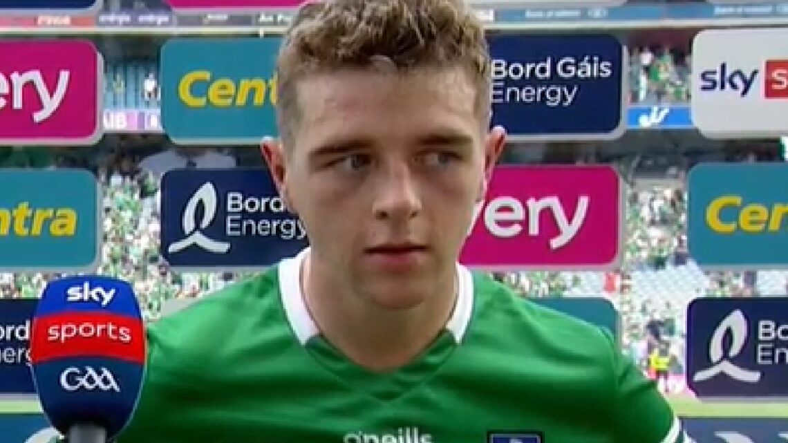 “Everyone is ready” Limerick player David Reidy says anybody can step up when called upon by John Kiely