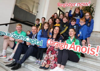 Sports Capital & Equipment Programme 2023 announced increased thresholds for local and regional projects