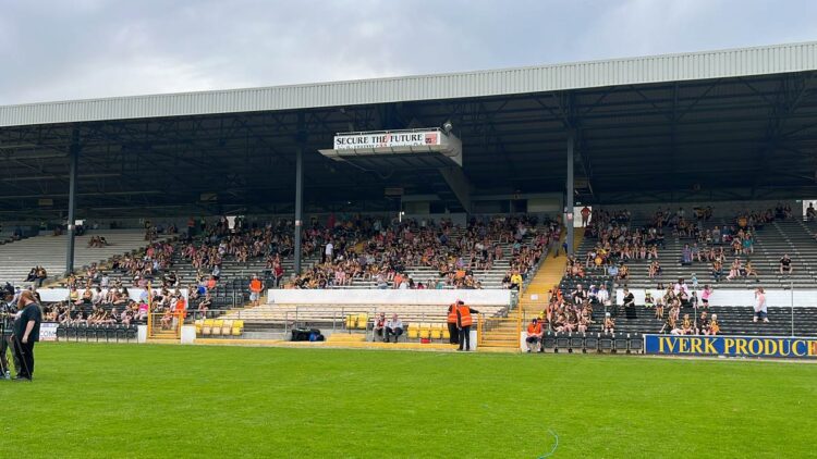 A view from the 2022 Kilkenny hurling homecoming at UPMC Nowlan Park. Photo: Ken McGuire/KCLR