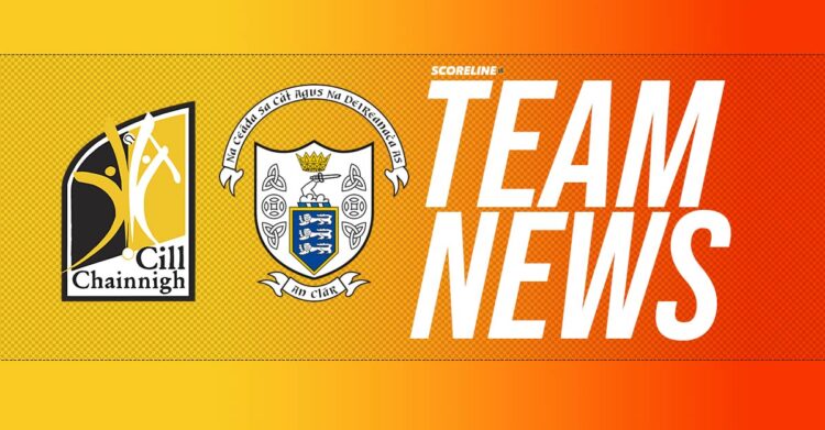 Team news: Kilkenny v Clare