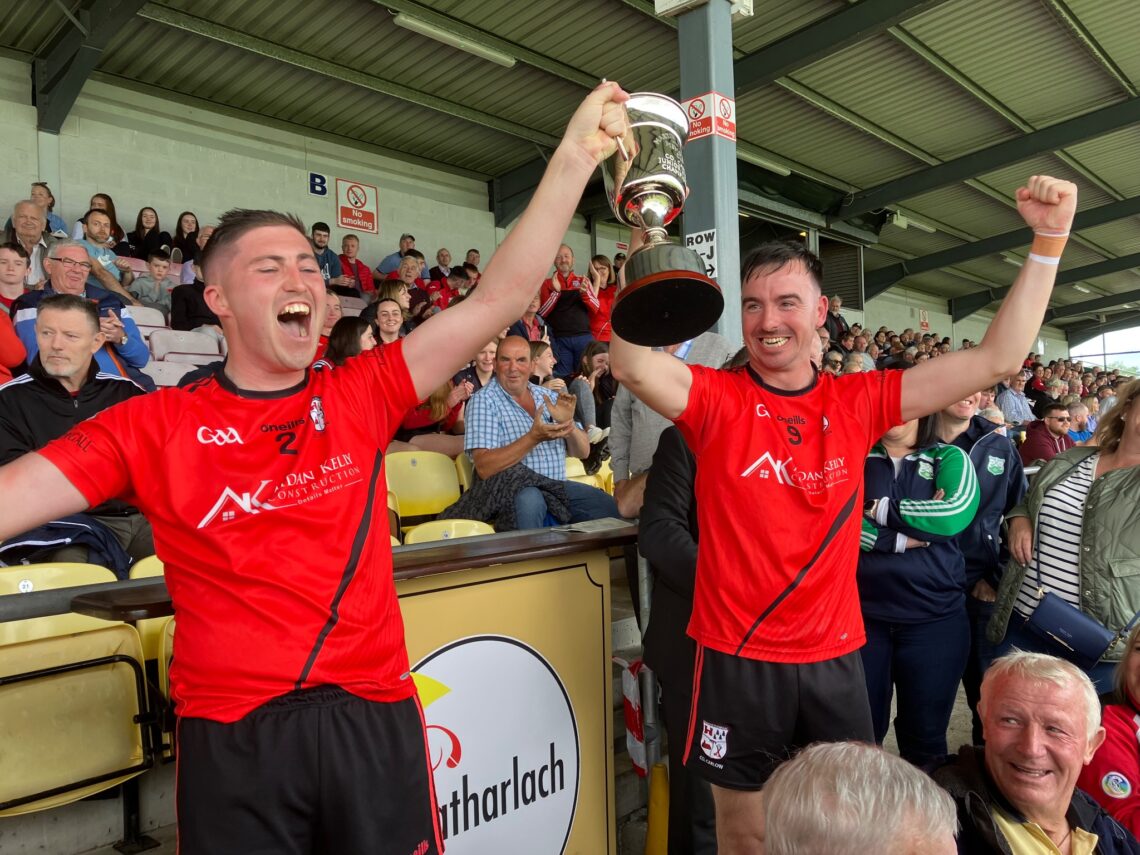 “We’re back” Kildavin Clonegal Padraig Ryan emotional after Junior Championship win