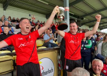 “We’re back” Kildavin Clonegal Padraig Ryan emotional after Junior Championship win