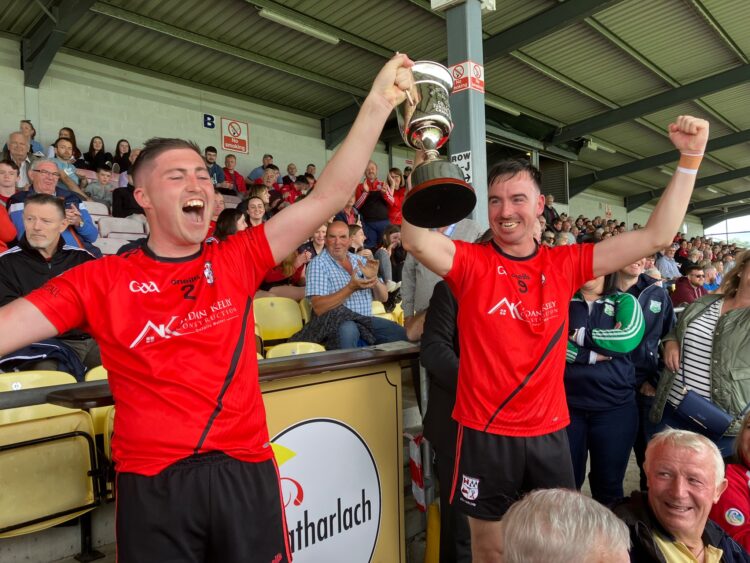 “We’re back” Kildavin Clonegal Padraig Ryan emotional after Junior Championship win