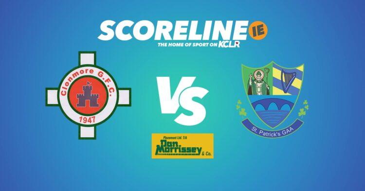 Clonmore v St. Patrick's on KCLR