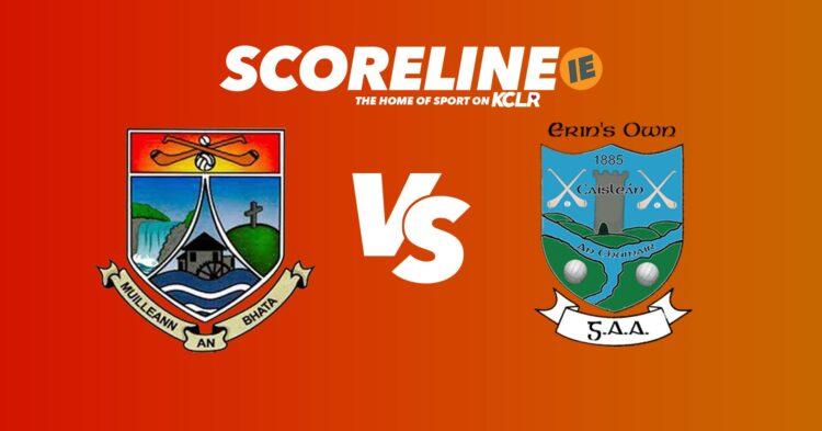 Mullinavat v Erin's Own on KCLR