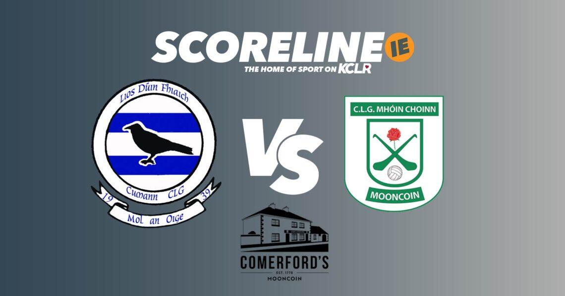 Lisdowney v Mooncoin on KCLR