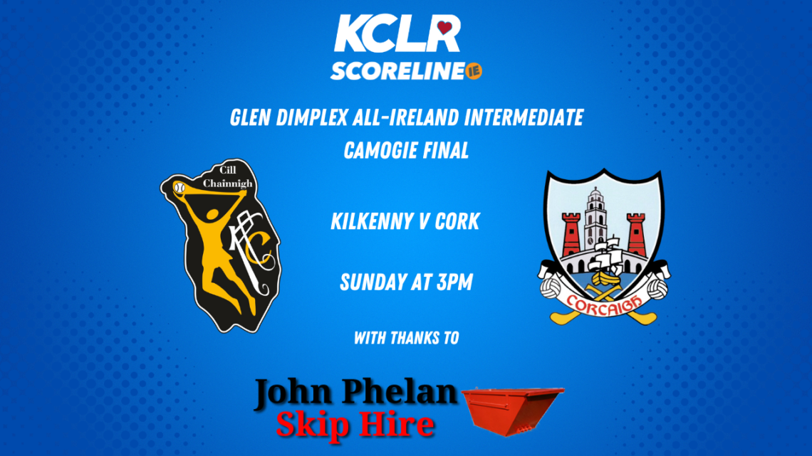 Live Camogie: Kilkenny vs Cork, Glen Dimplex All-Ireland Intermediate Camogie Final