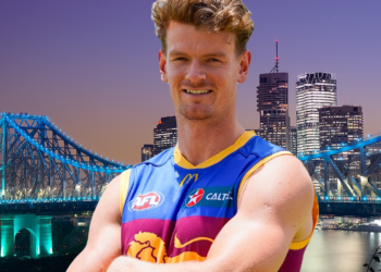 Darragh Joyce Celebrates AFL Premier Division Victory with Brisbane Lions