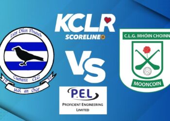 Lisdowney v Mooncoin, live on KCLR and Scoreline.ie