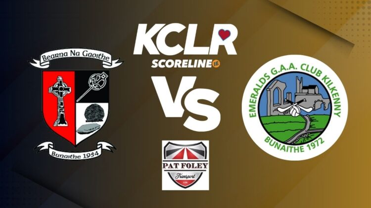 Windgap v Emeralds, live on KCLR and Scoreline.ie